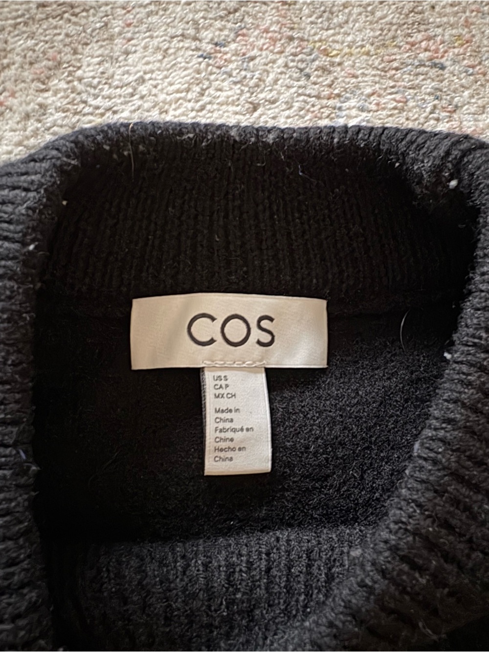 COS boiled wool sweater S - Picture 2 of 5